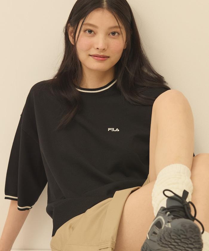 短袖 線條 針織 拉鍊衫