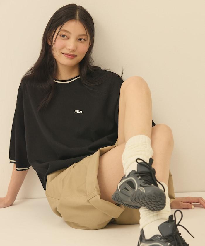 短袖 線條 針織 拉鍊衫