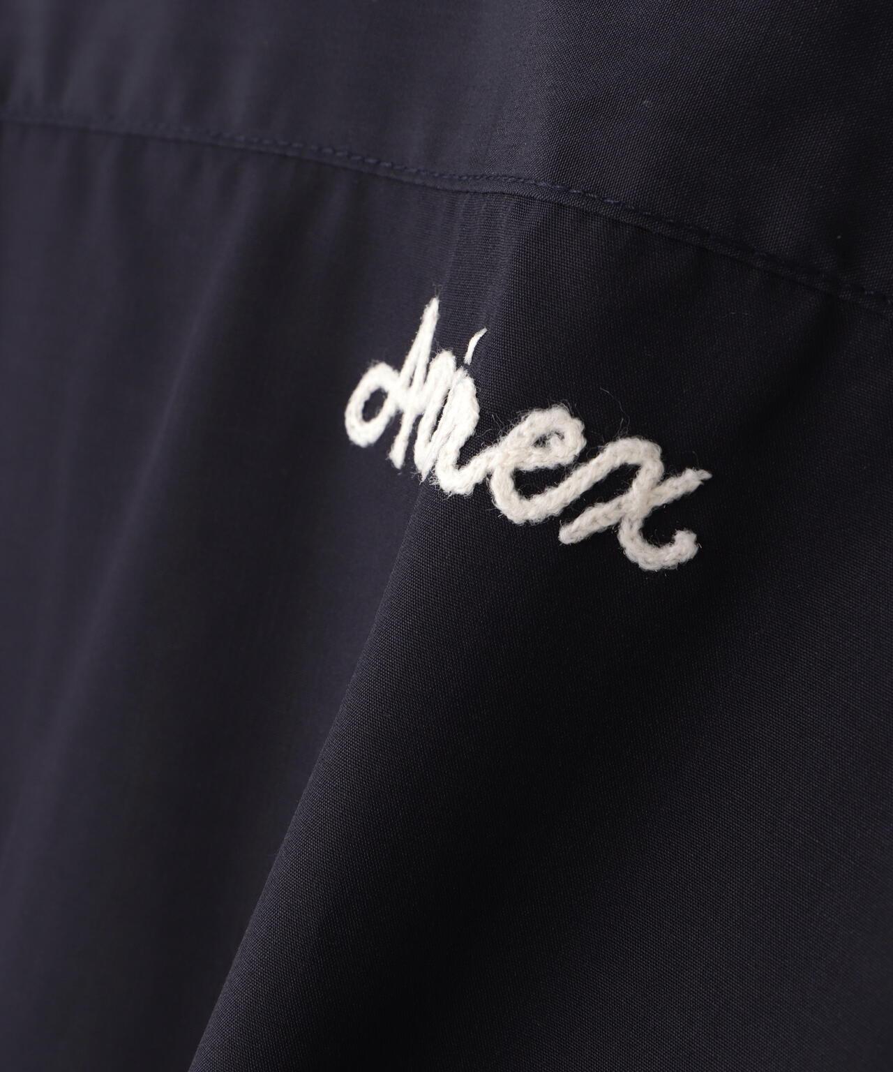 《&DEPOT限定》拉鍊工裝襯衫 "25" / 拉鍊工裝短袖襯衫 / AVIREX