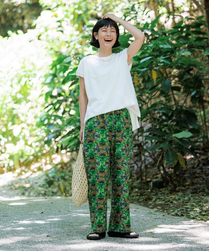 法式寬鬆袖長款上衣