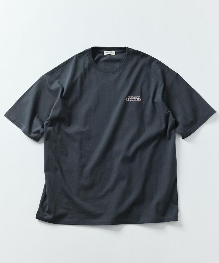 GELLLION/格里昂 舒適版後背印花圓領T恤/GEL UFO