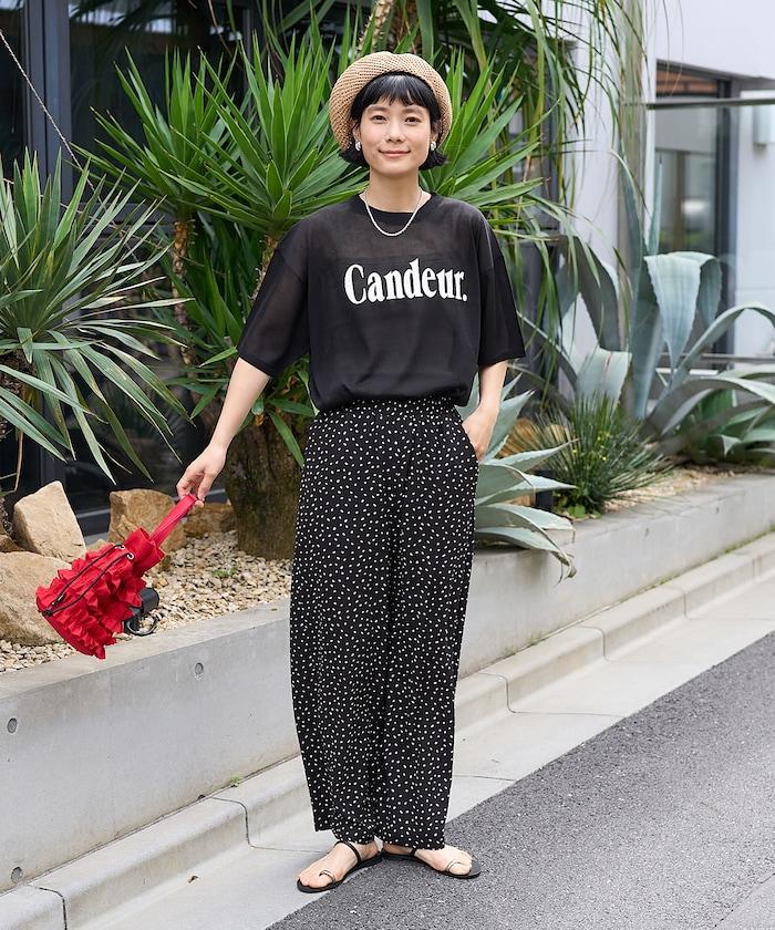 透視針織/短袖針織