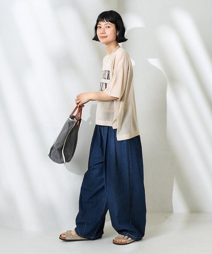 透視針織/短袖針織