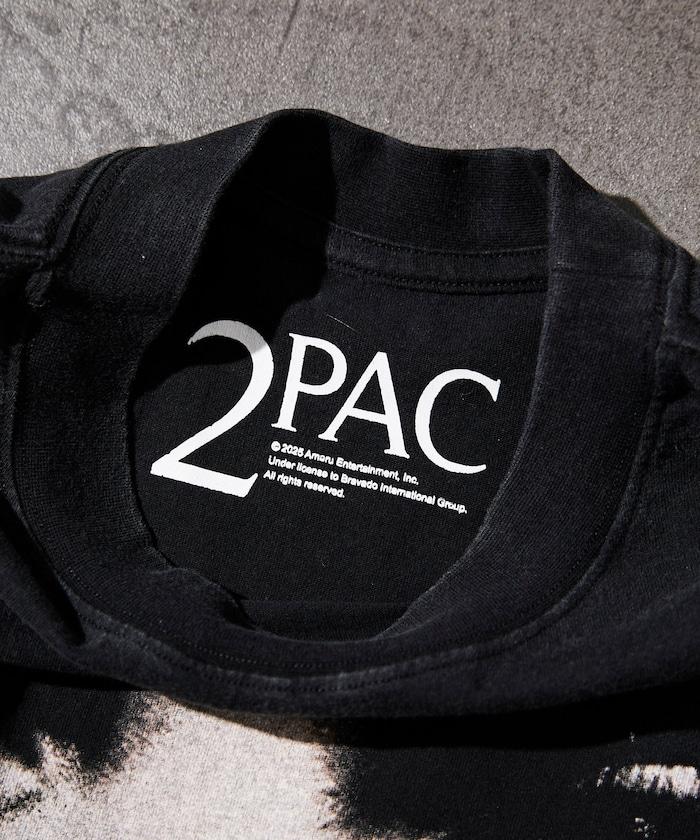 2pac 你還在嗎 前面印花 圓領T恤 短袖