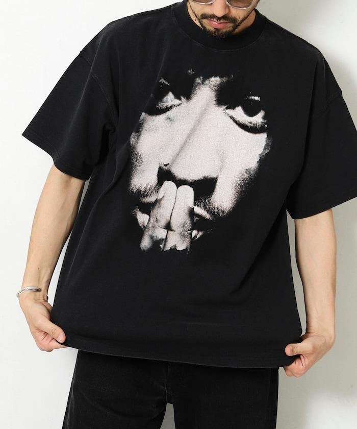 2pac 你還在嗎 前面印花 圓領T恤 短袖