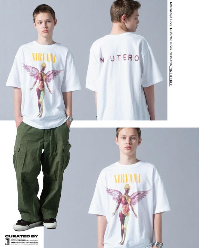 NIRVANA IN UTERO 圓領短袖T恤