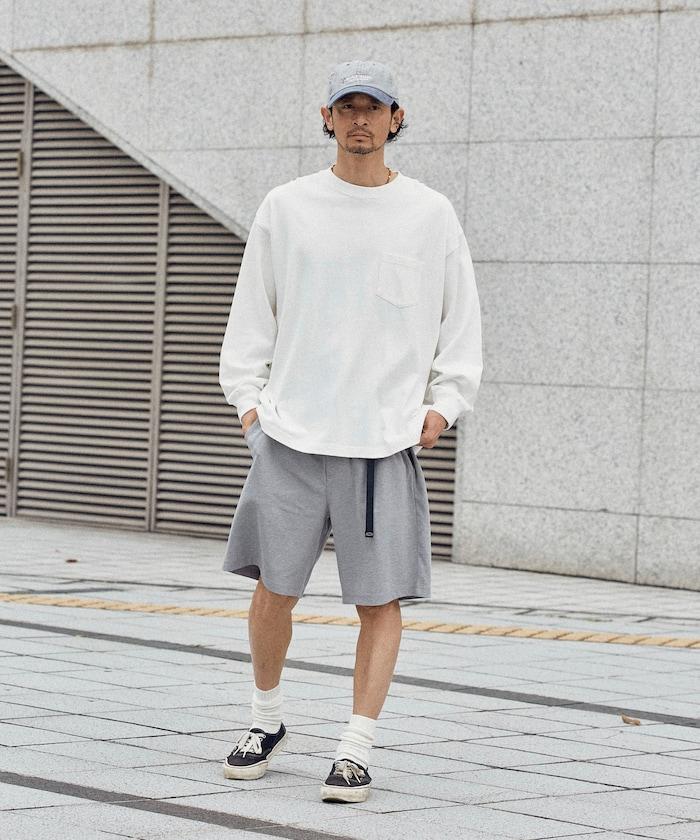 夏季針織寬鬆款編織休閒短褲