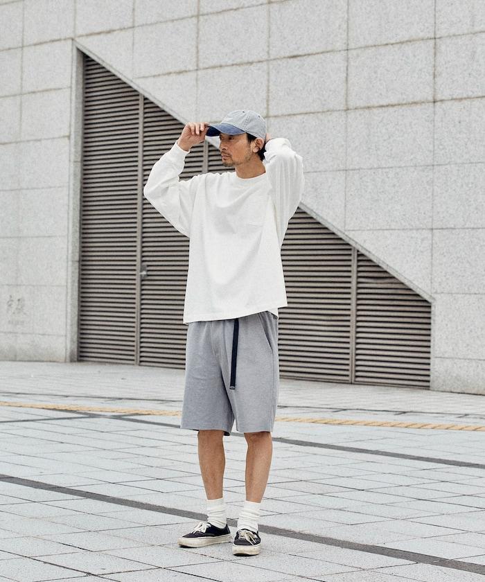 夏季針織寬鬆款編織休閒短褲