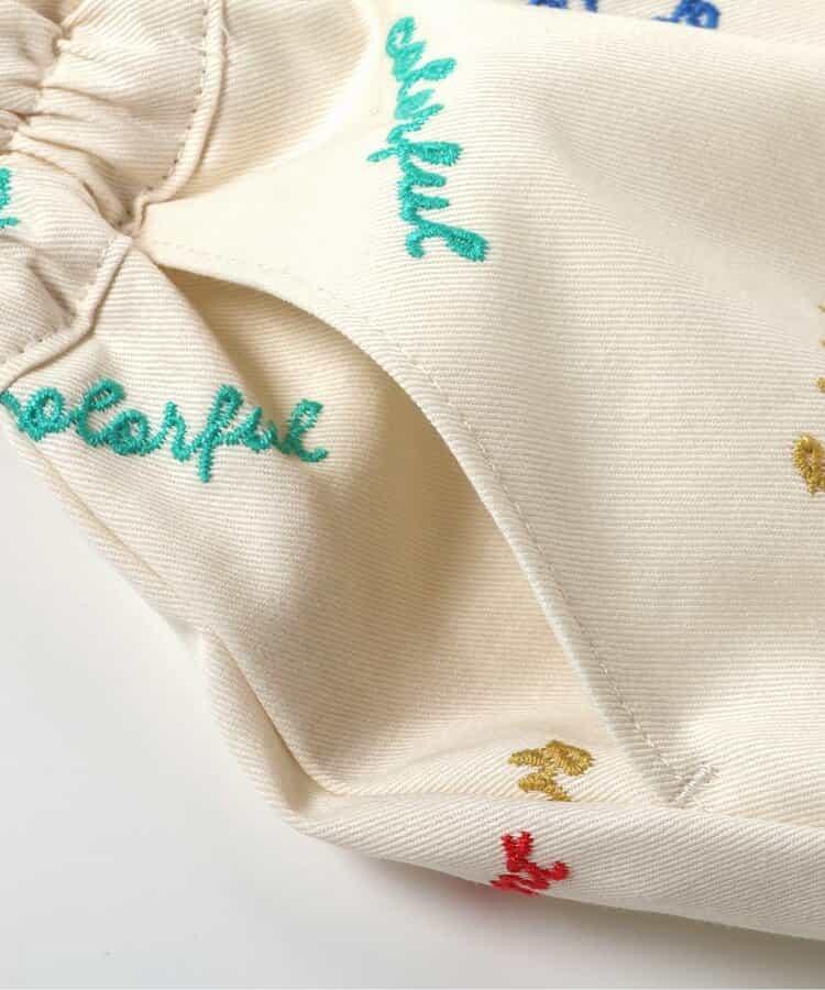 LOGO刺繡半褲 4分褲