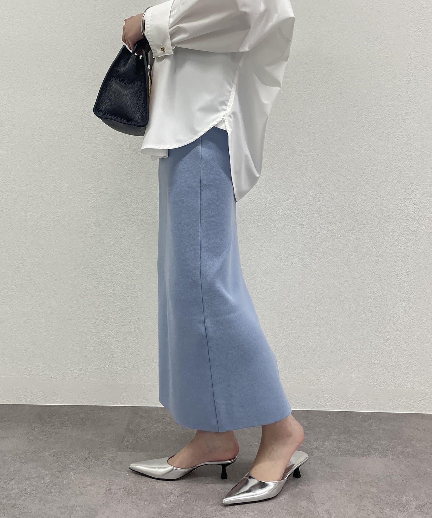 總針針織裙