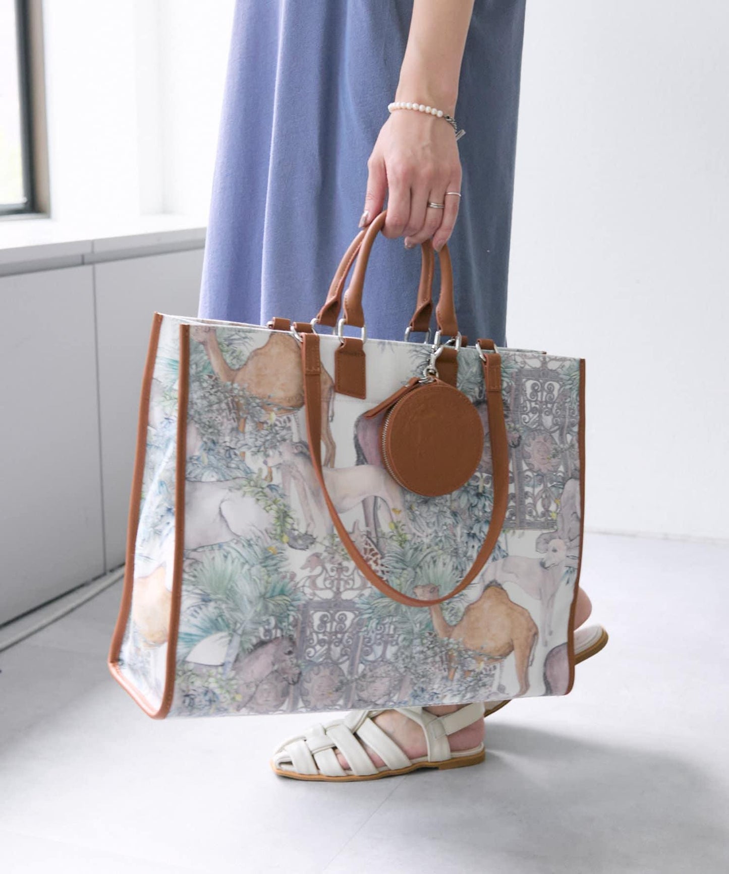 【SWASH×ear】聯名大號手提包