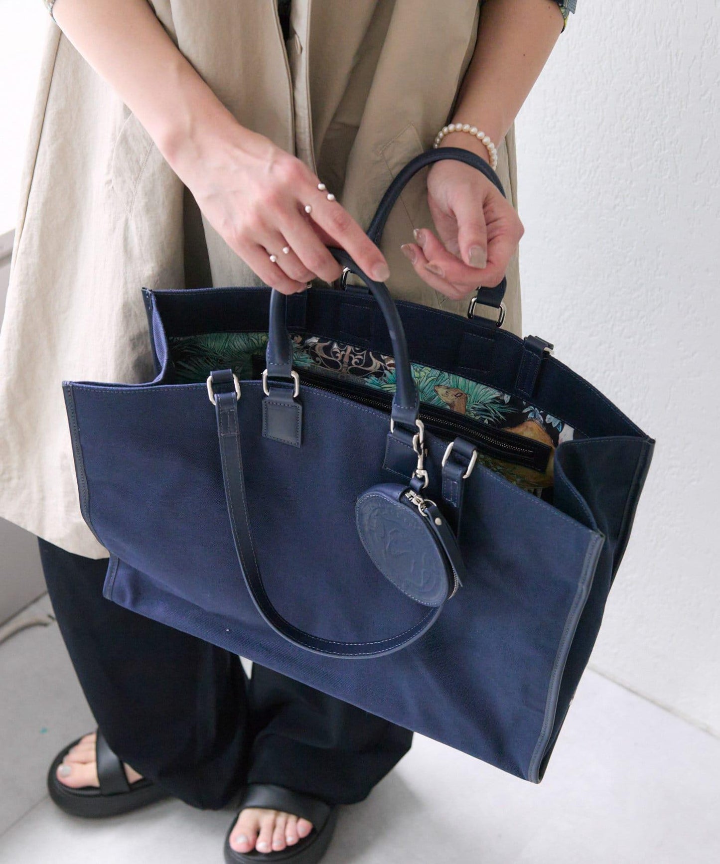 【SWASH×ear】聯名大號手提包