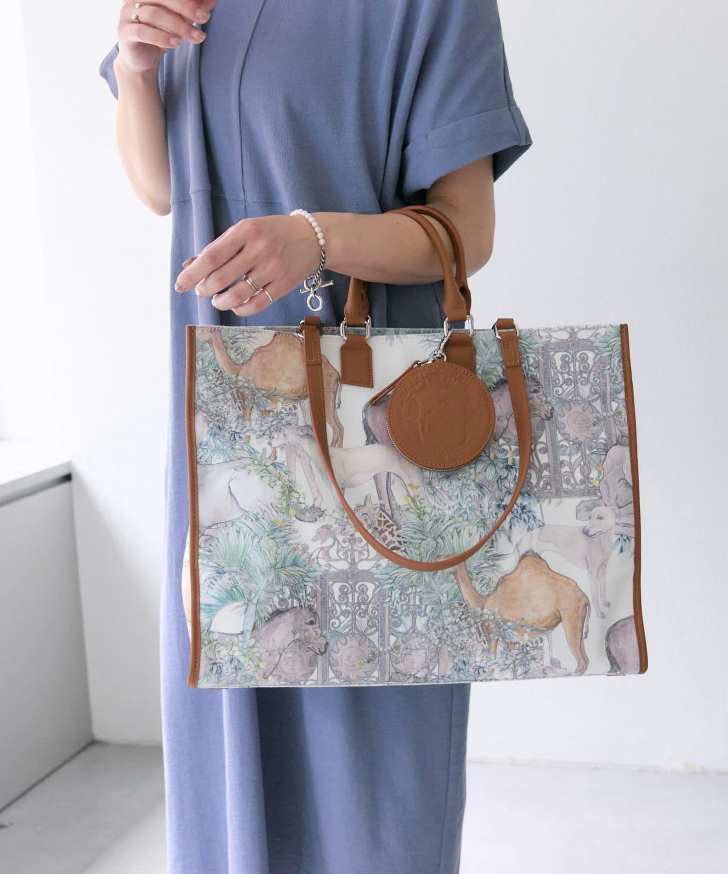 【SWASH×ear】聯名大號手提包