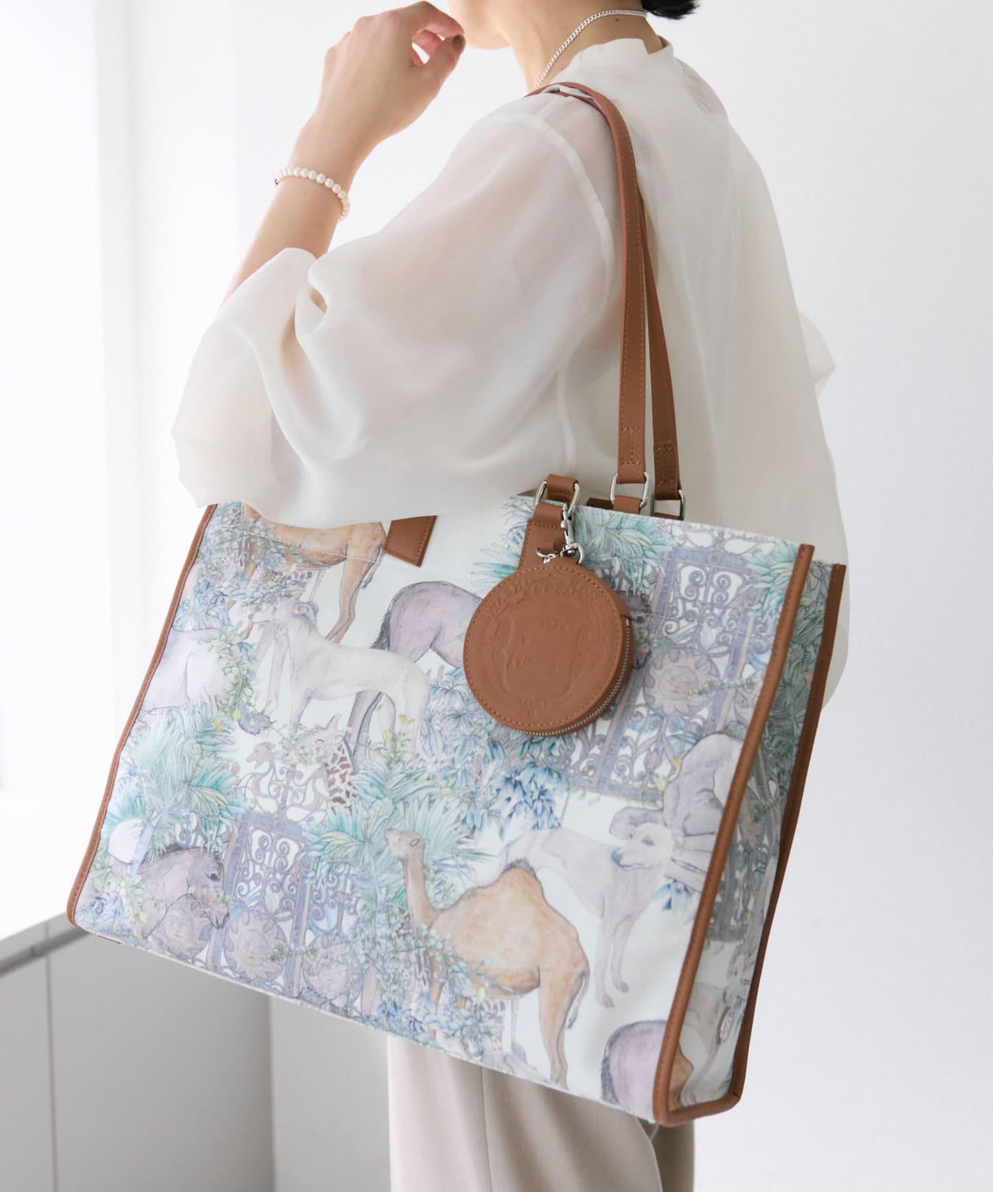 【SWASH×ear】聯名大號手提包