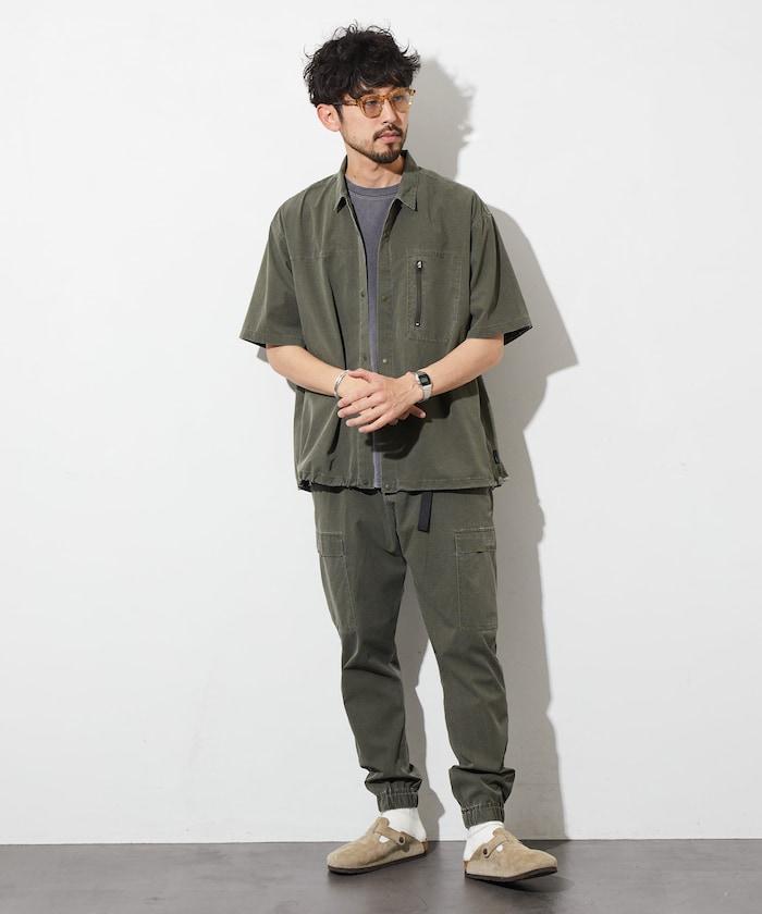 《AIR》技術透氣 網眼顏料處理 錐形運動褲