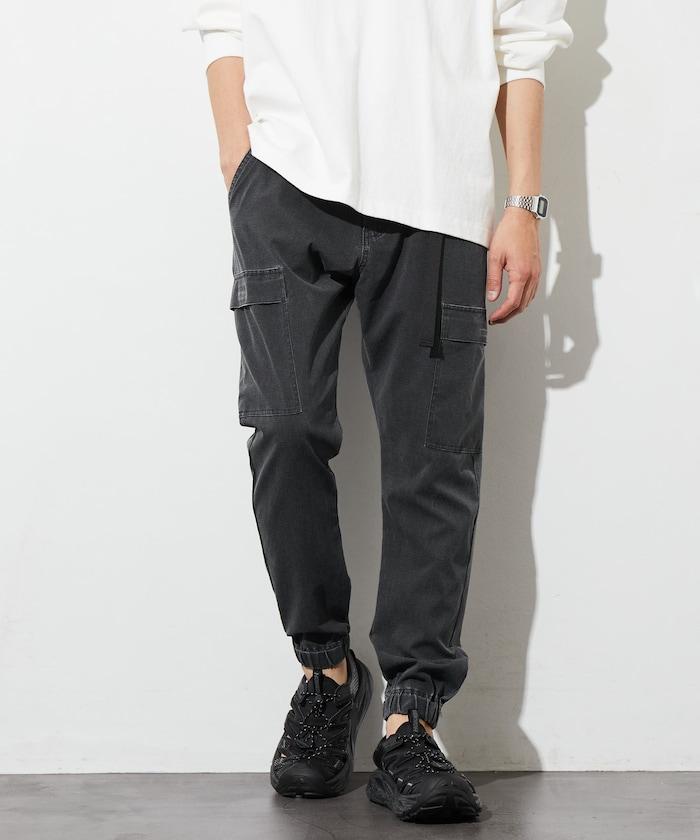 《AIR》技術透氣 網眼顏料處理 錐形運動褲