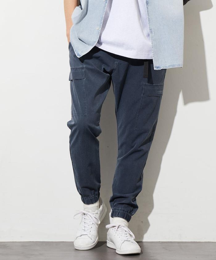 《AIR》技術透氣 網眼顏料處理 錐形運動褲