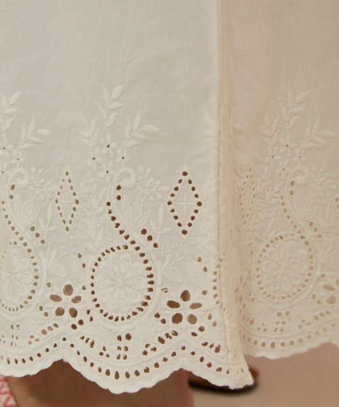 刺繡露臍連體褲