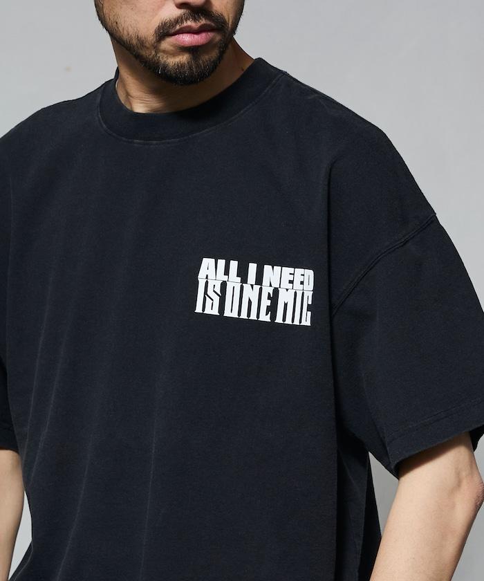 聯名 Nas 後背印花 短袖 圓領T恤