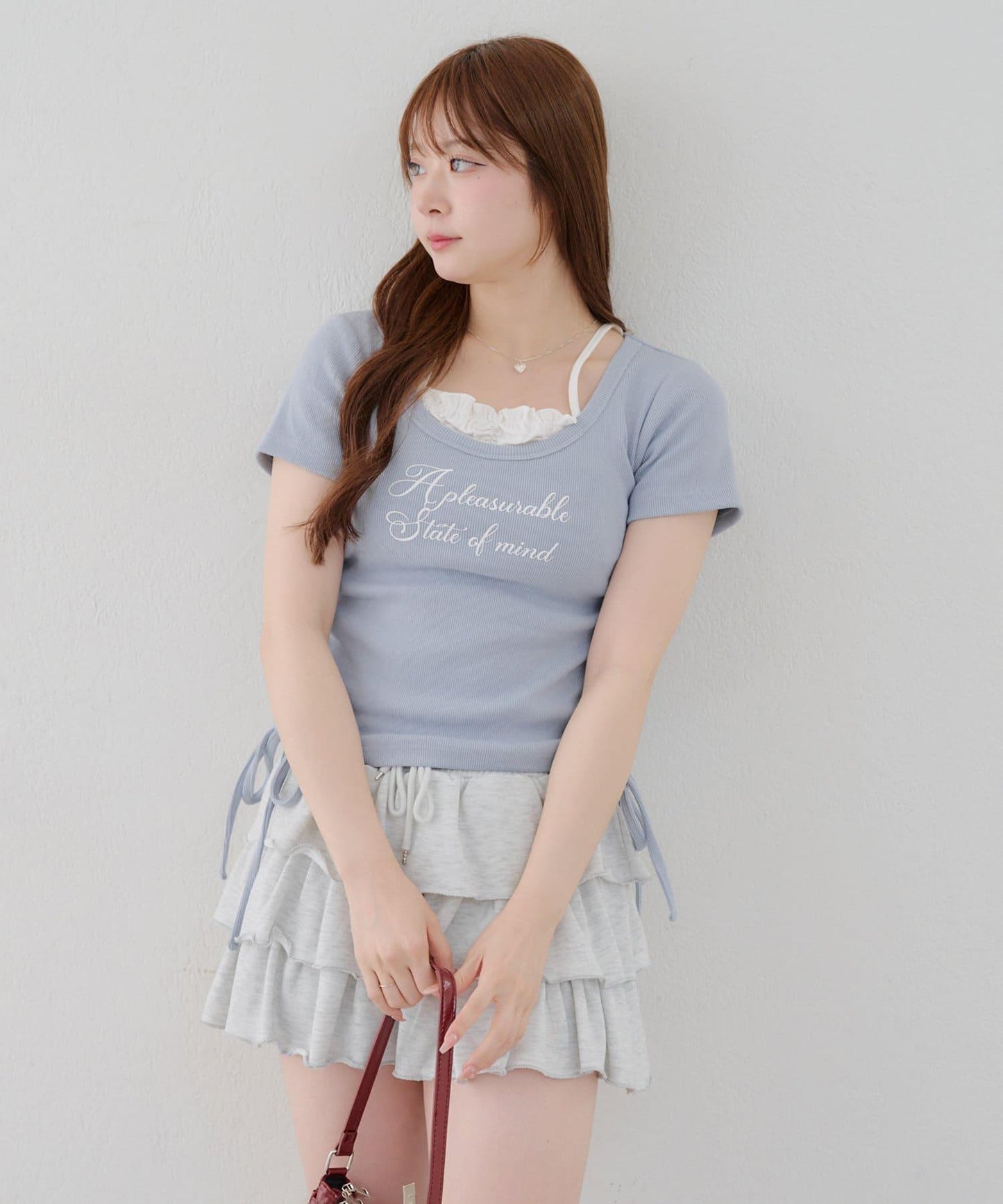 【@re.__mi23精選】下襬對接T恤