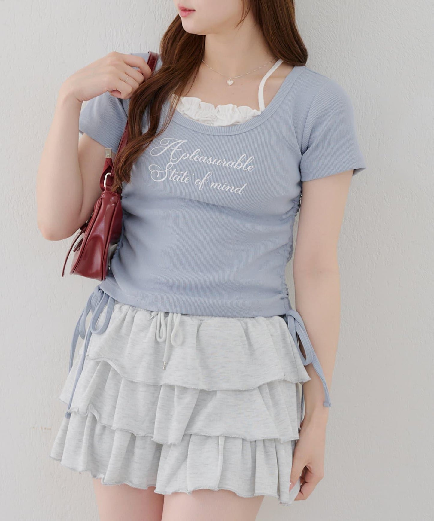 【@re.__mi23精選】下襬對接T恤