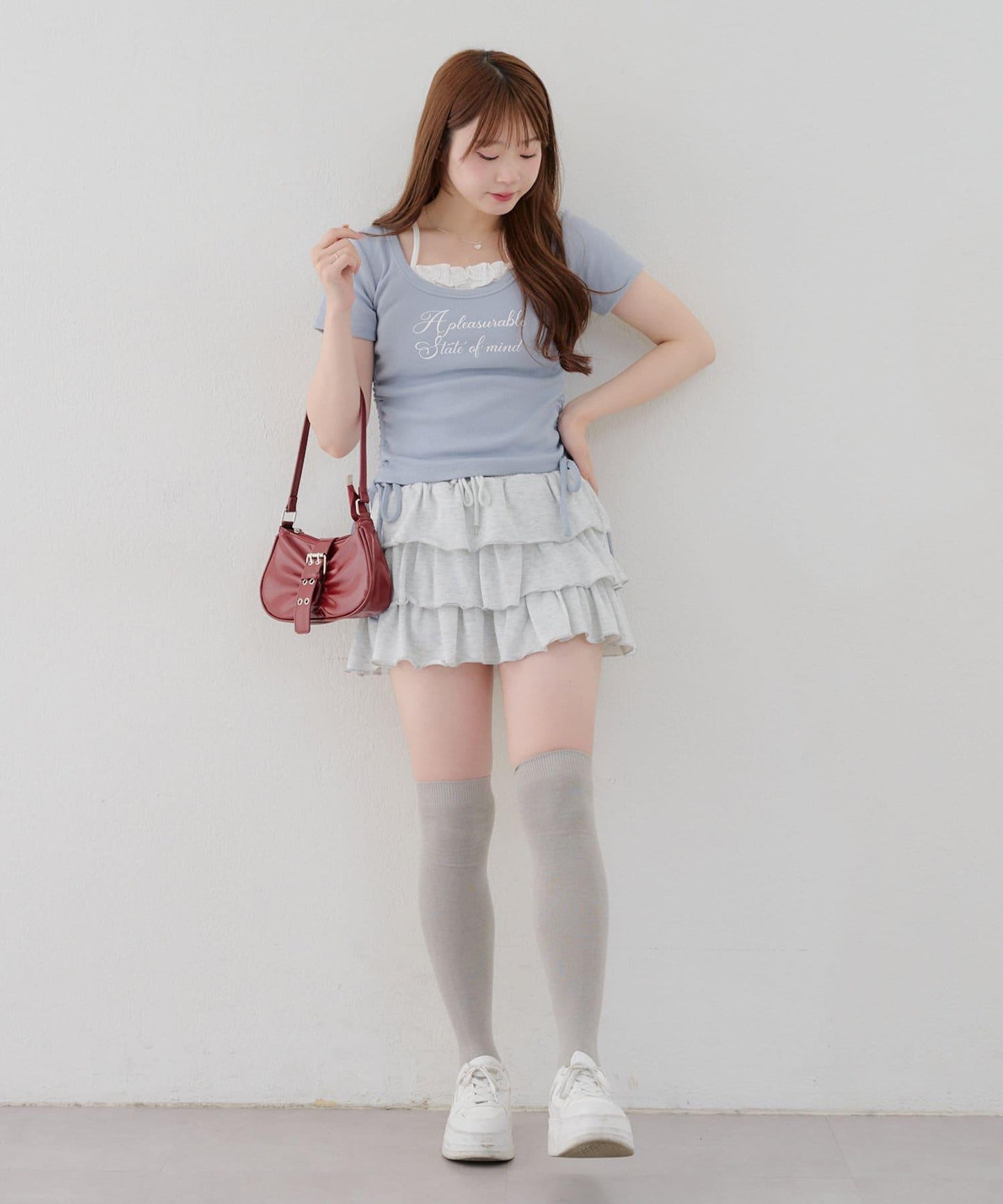 【@re.__mi23精選】下襬對接T恤