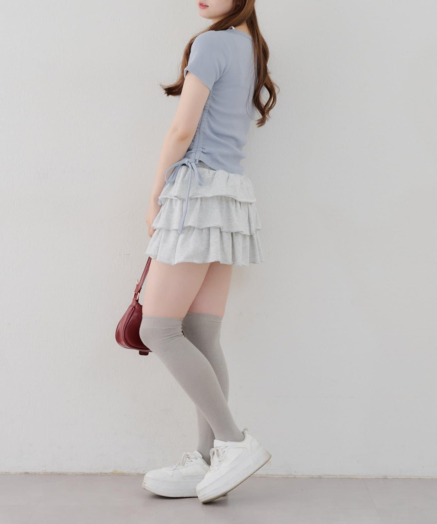 【@re.__mi23精選】下襬對接T恤