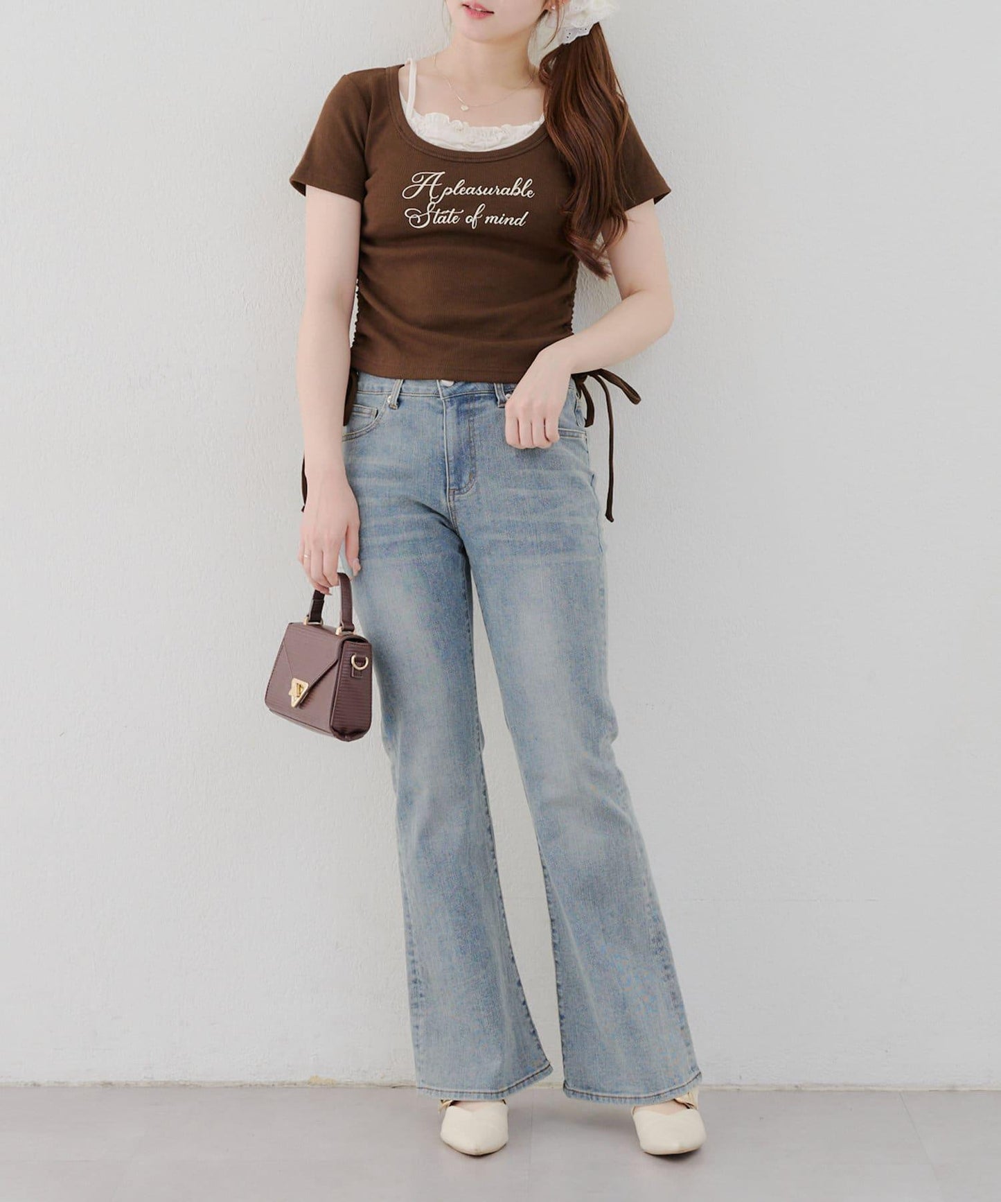 【@re.__mi23精選】下襬對接T恤