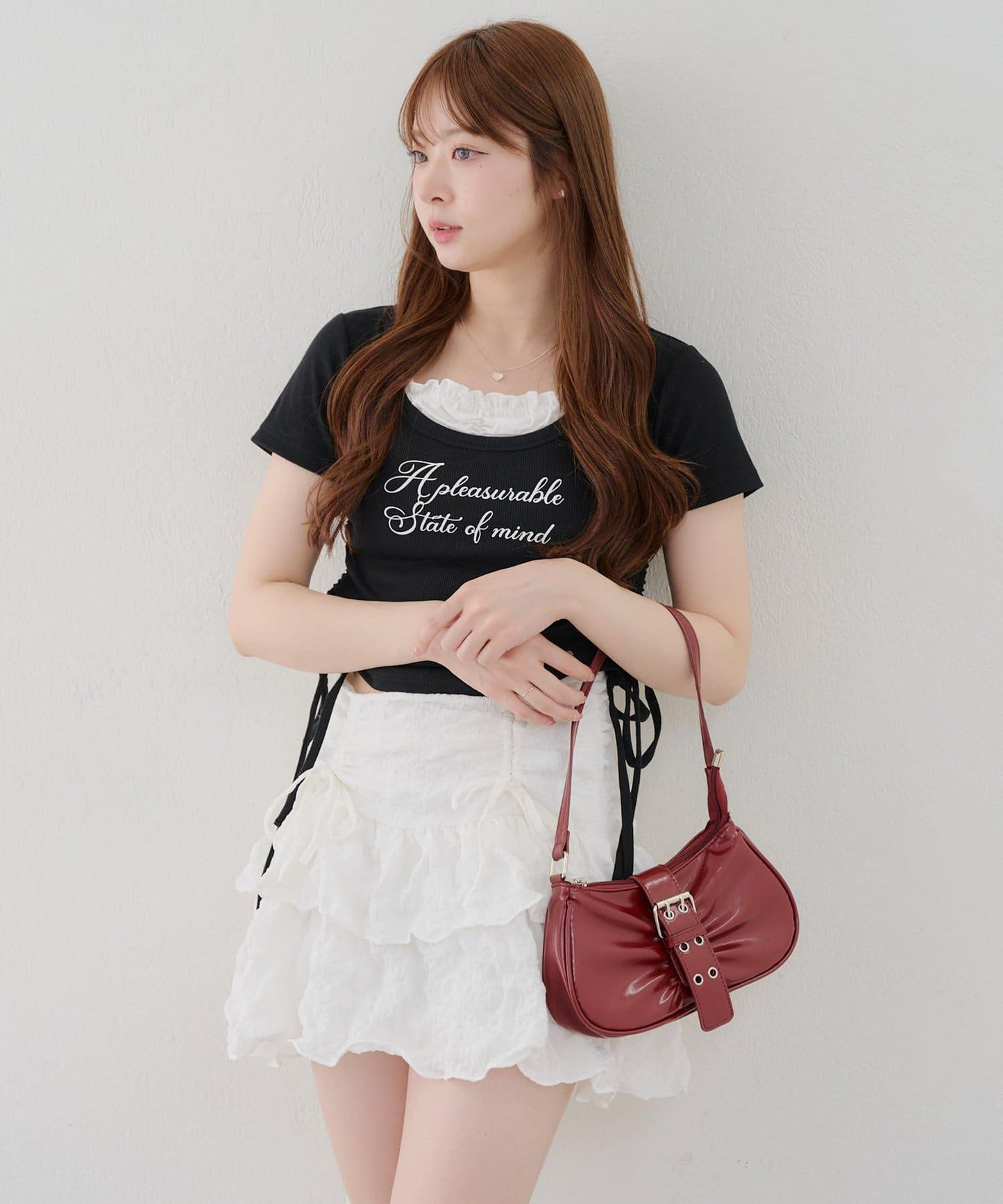 【@re.__mi23精選】下襬對接T恤