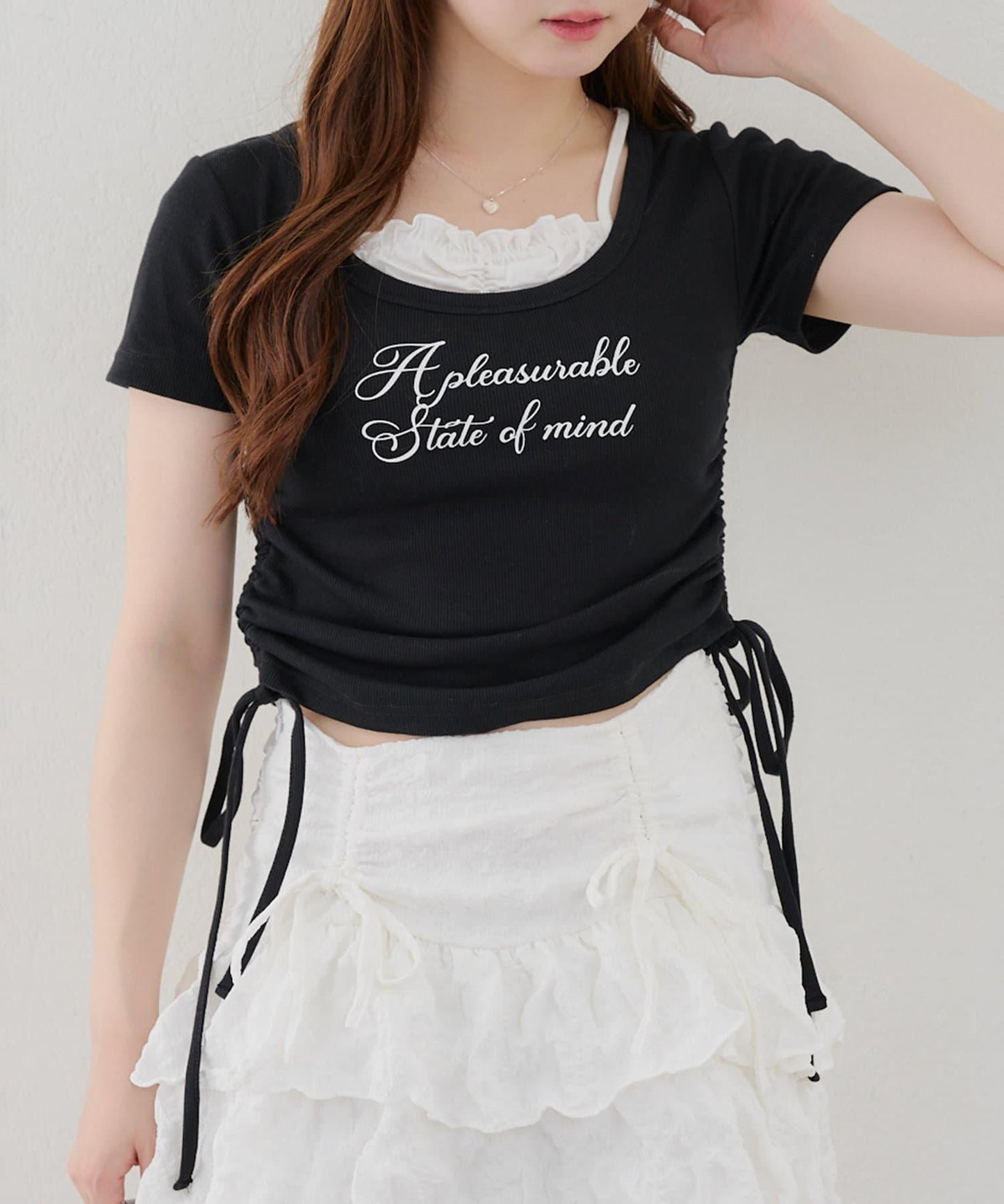 【@re.__mi23精選】下襬對接T恤