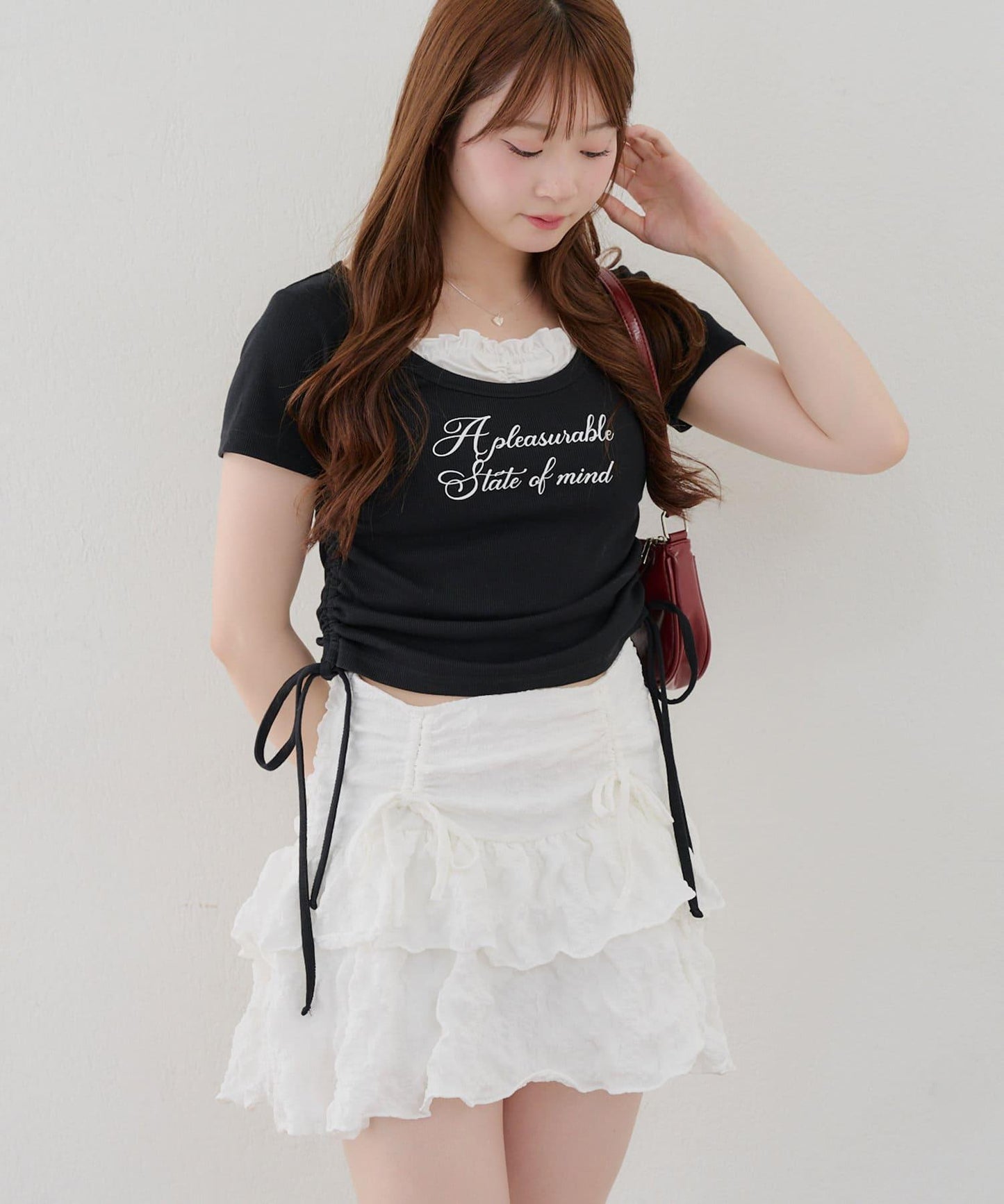 【@re.__mi23精選】下襬對接T恤