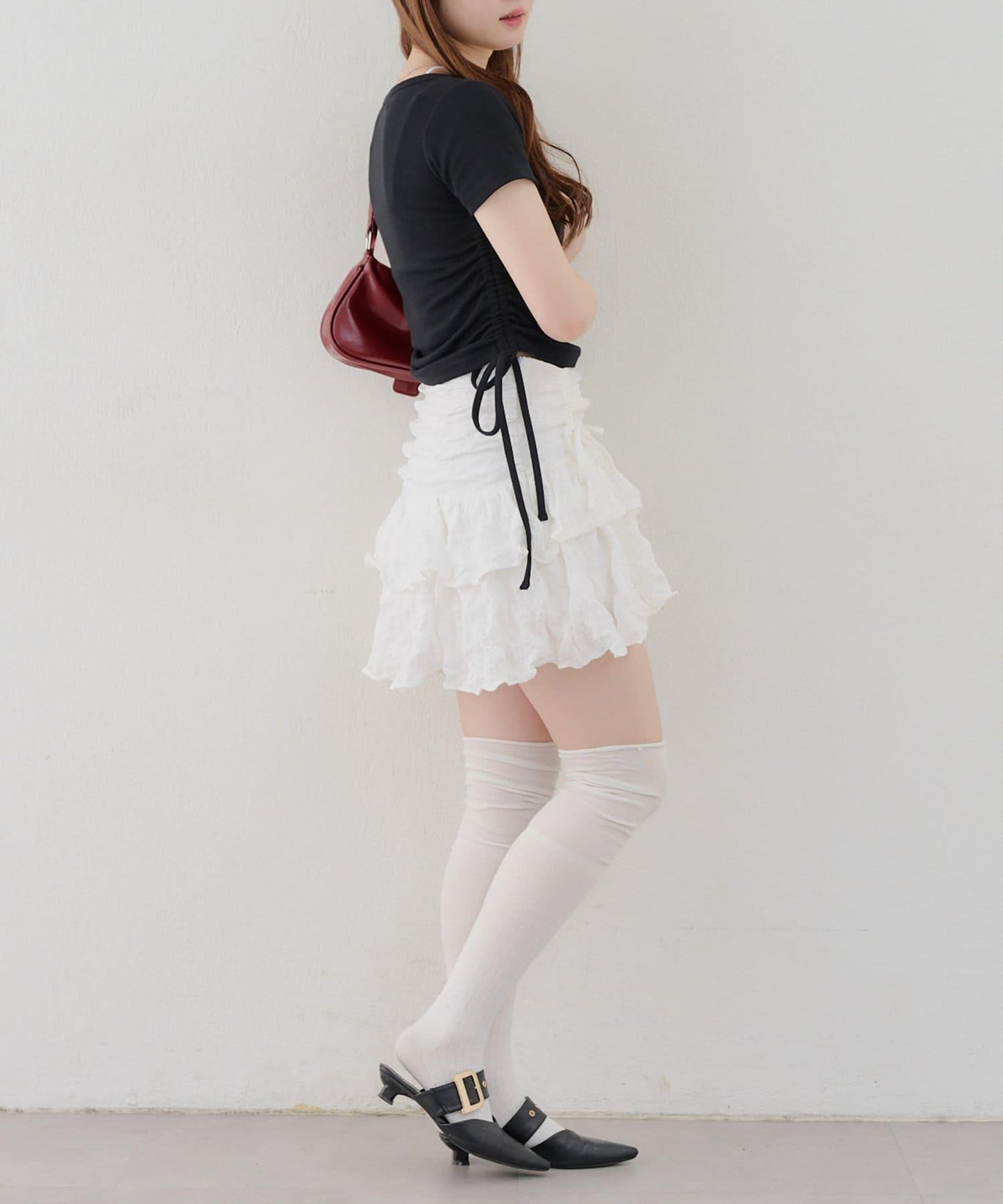 【@re.__mi23精選】下襬對接T恤