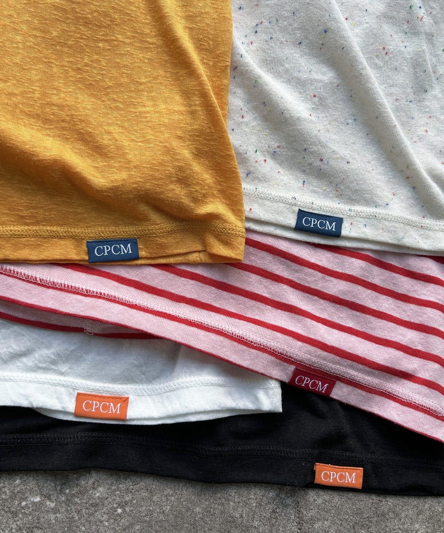 條紋透氣短袖T-shirt