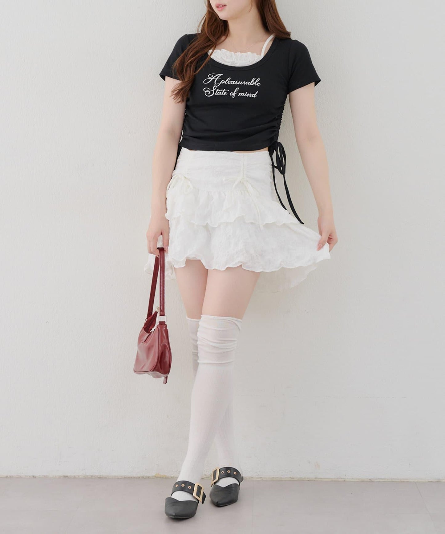 【@re.__mi23精選】下襬對接T恤