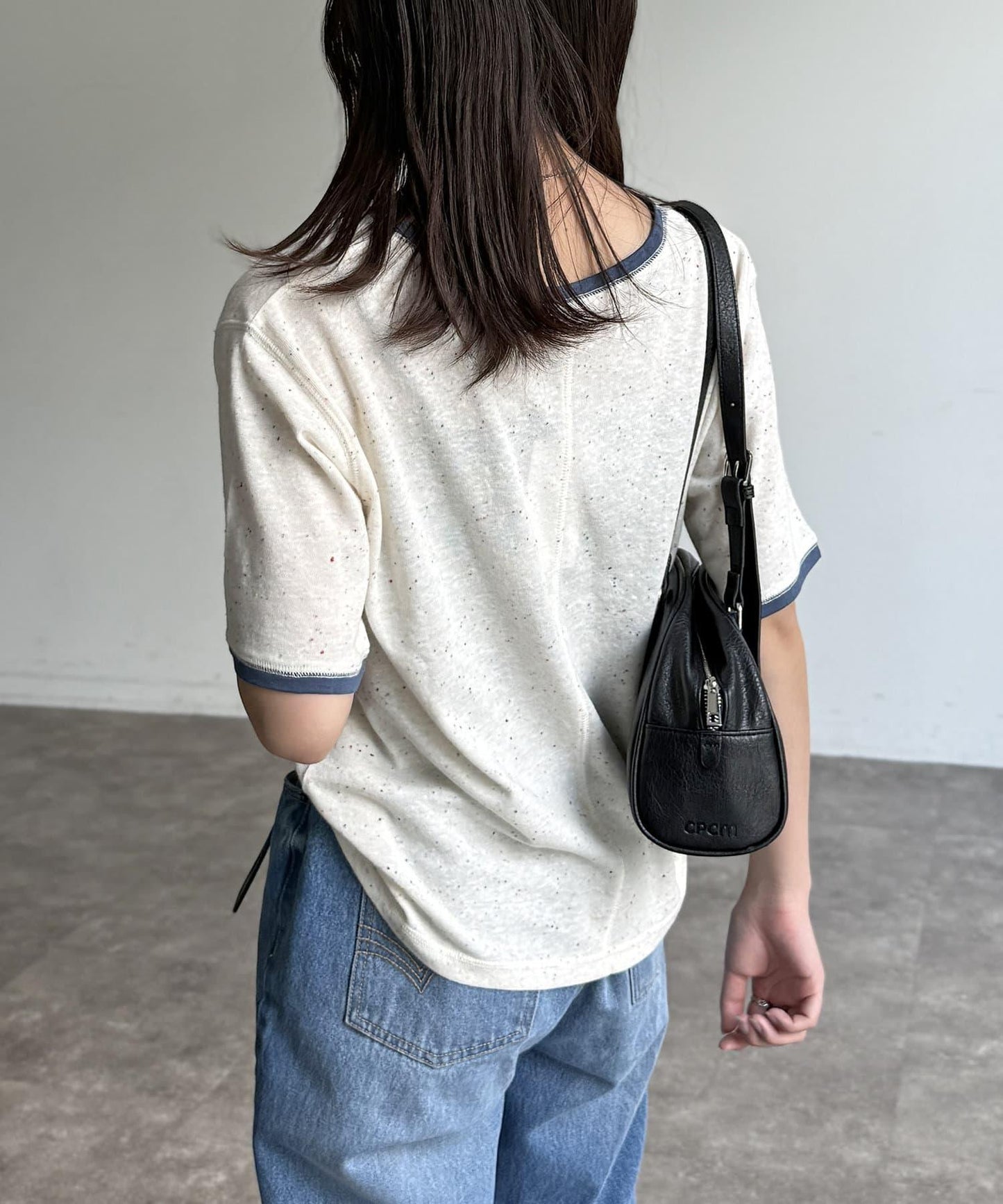 條紋透氣短袖T-shirt