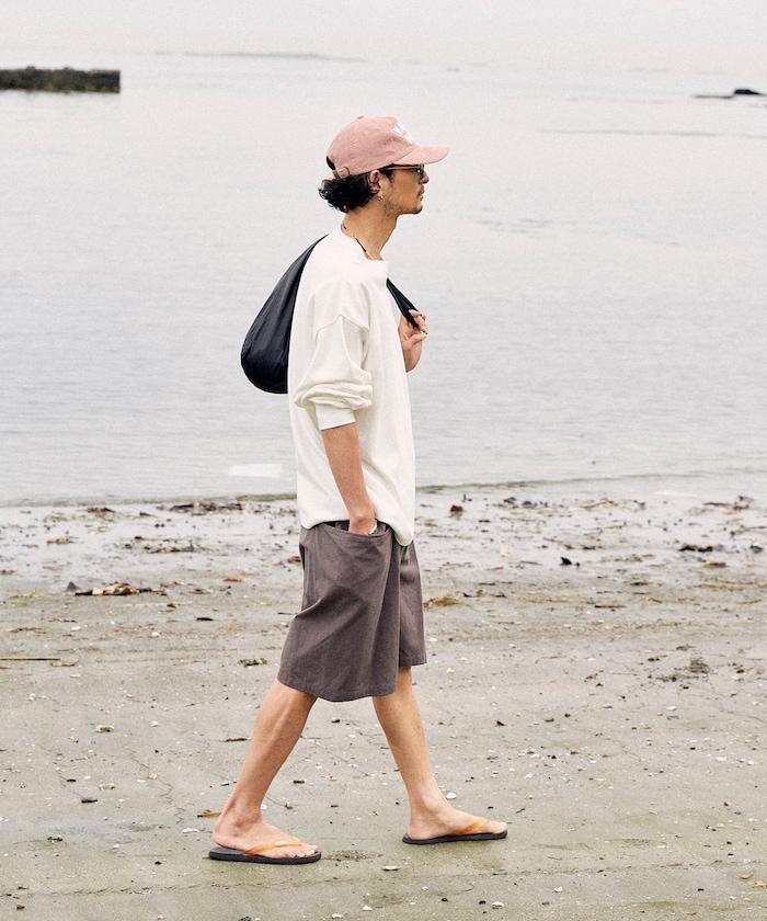 【海灘&節日】旅行編織短褲