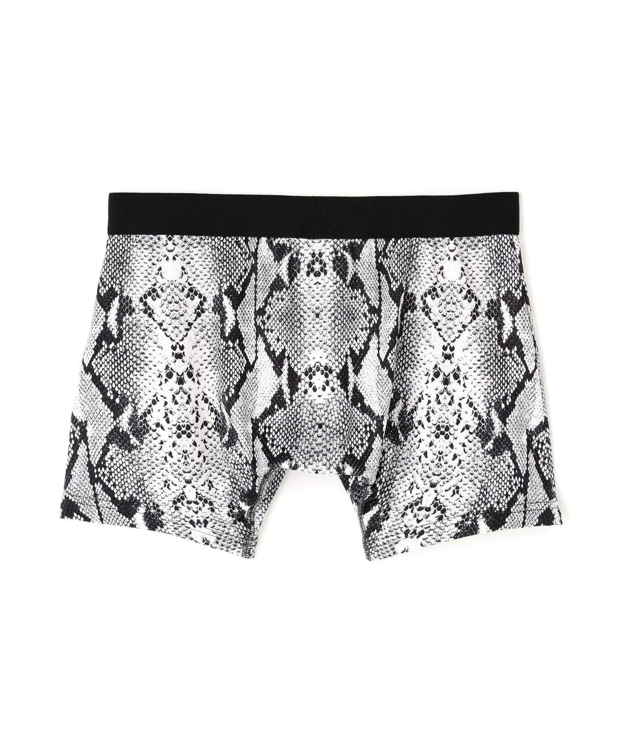 BOXER PANTS PYTHON/男士內褲 皮革紋