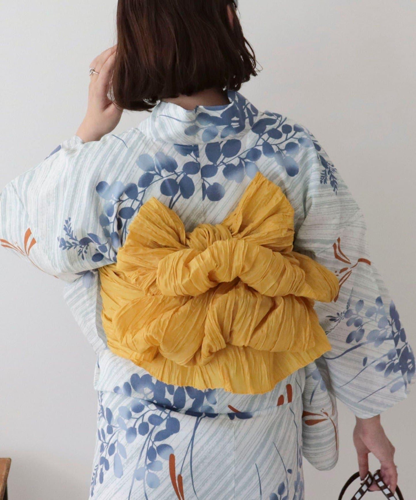 【限定/全3色】花紋浴衣2件套