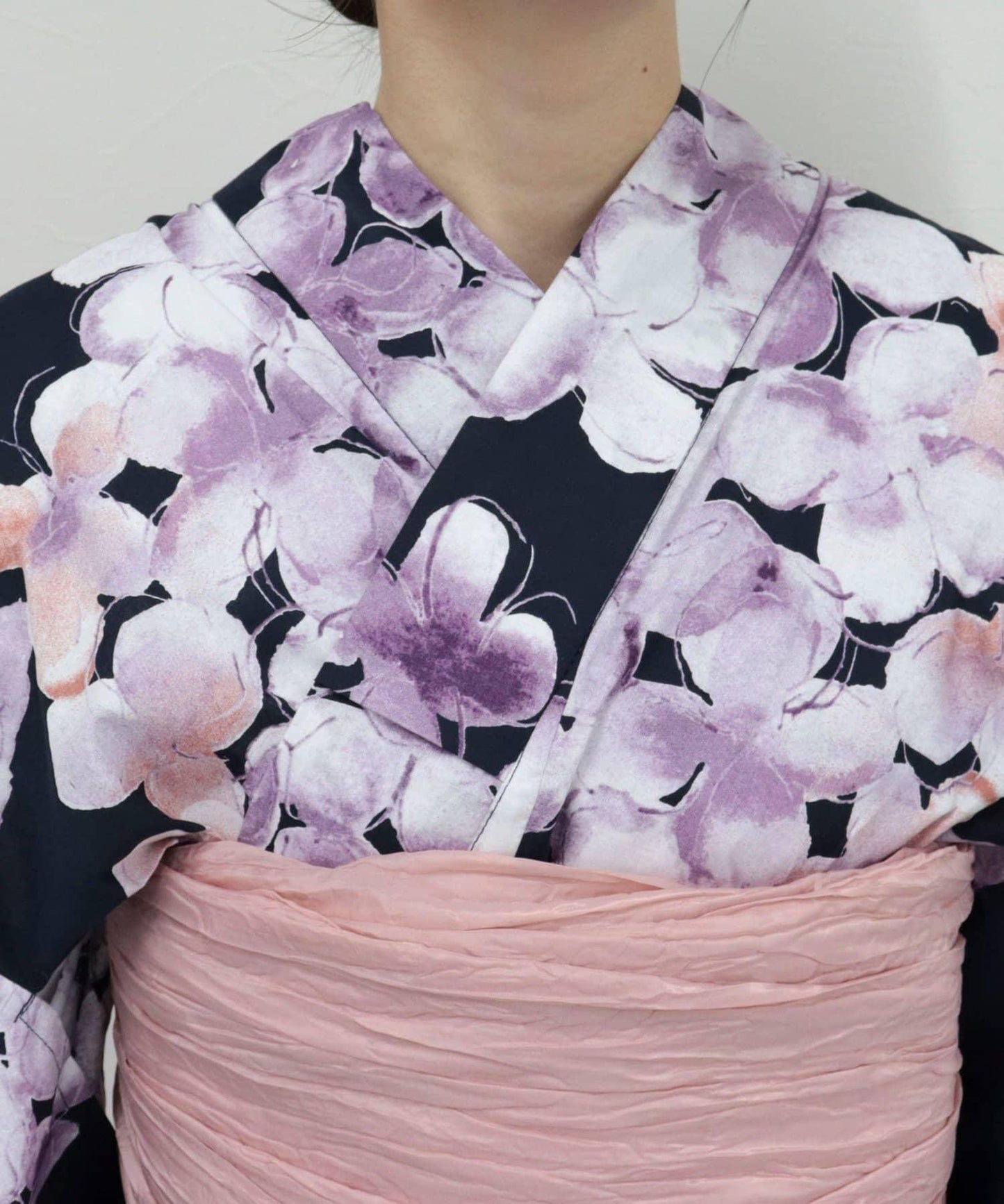 【限定/全3色】花紋浴衣2件套