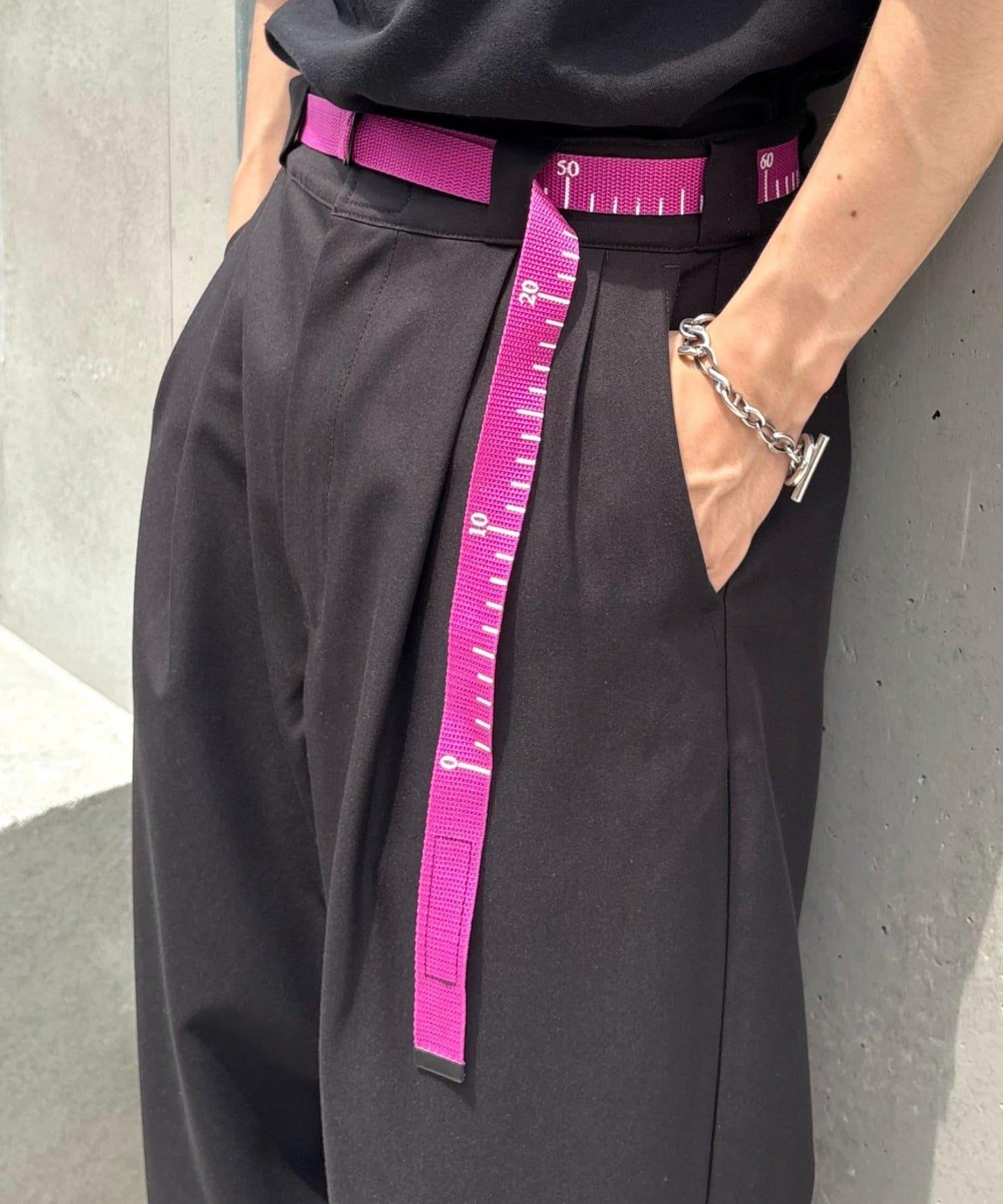 【SEADAM】〈男女通用〉雙環量尺腰帶