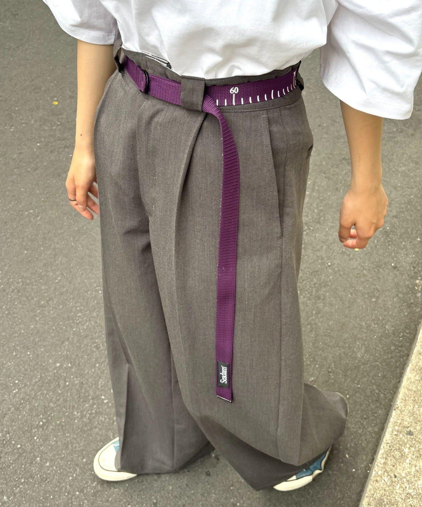 【SEADAM】〈男女通用〉雙環量尺腰帶