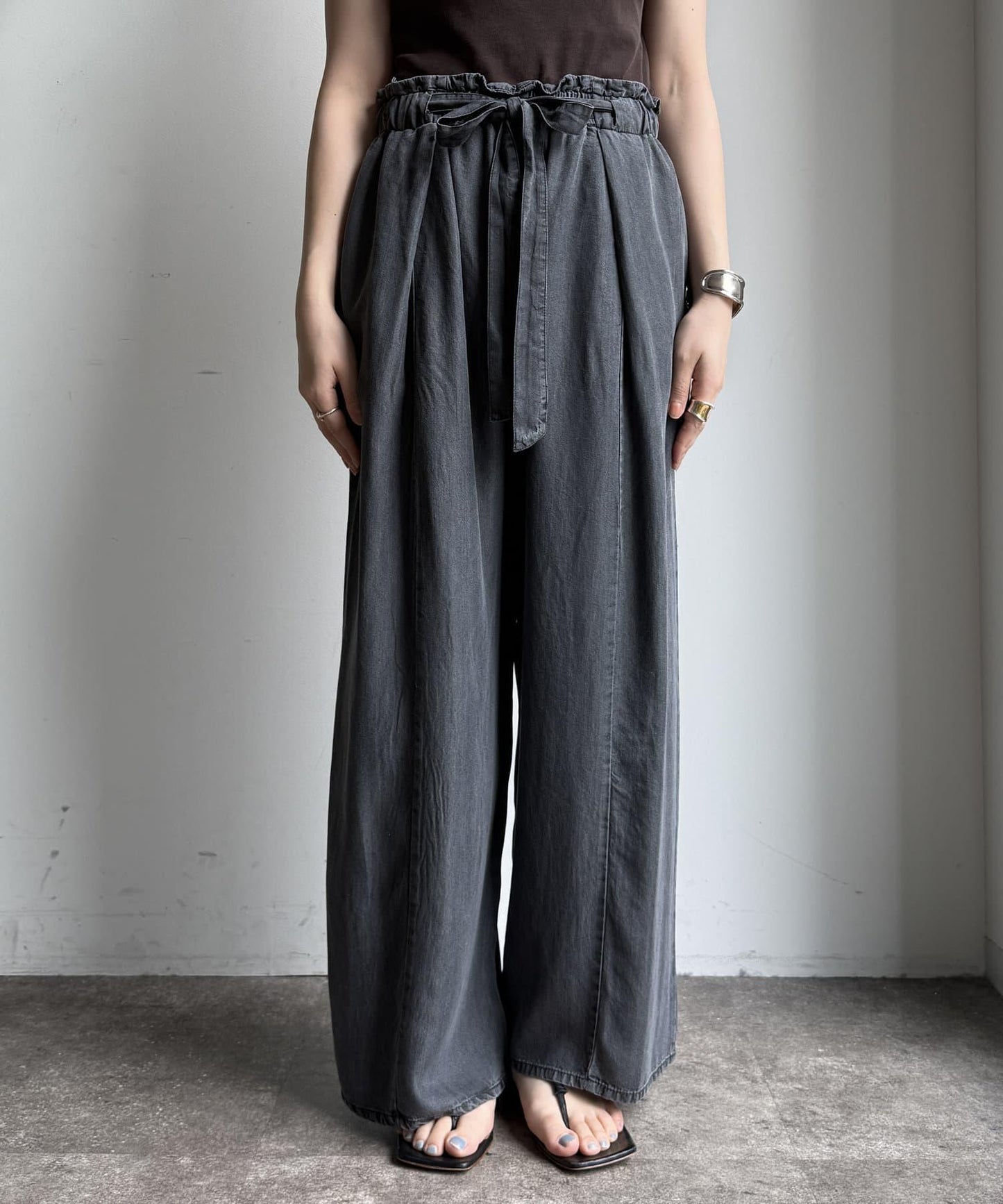 【限定】萊卡絲牛仔休閒褲