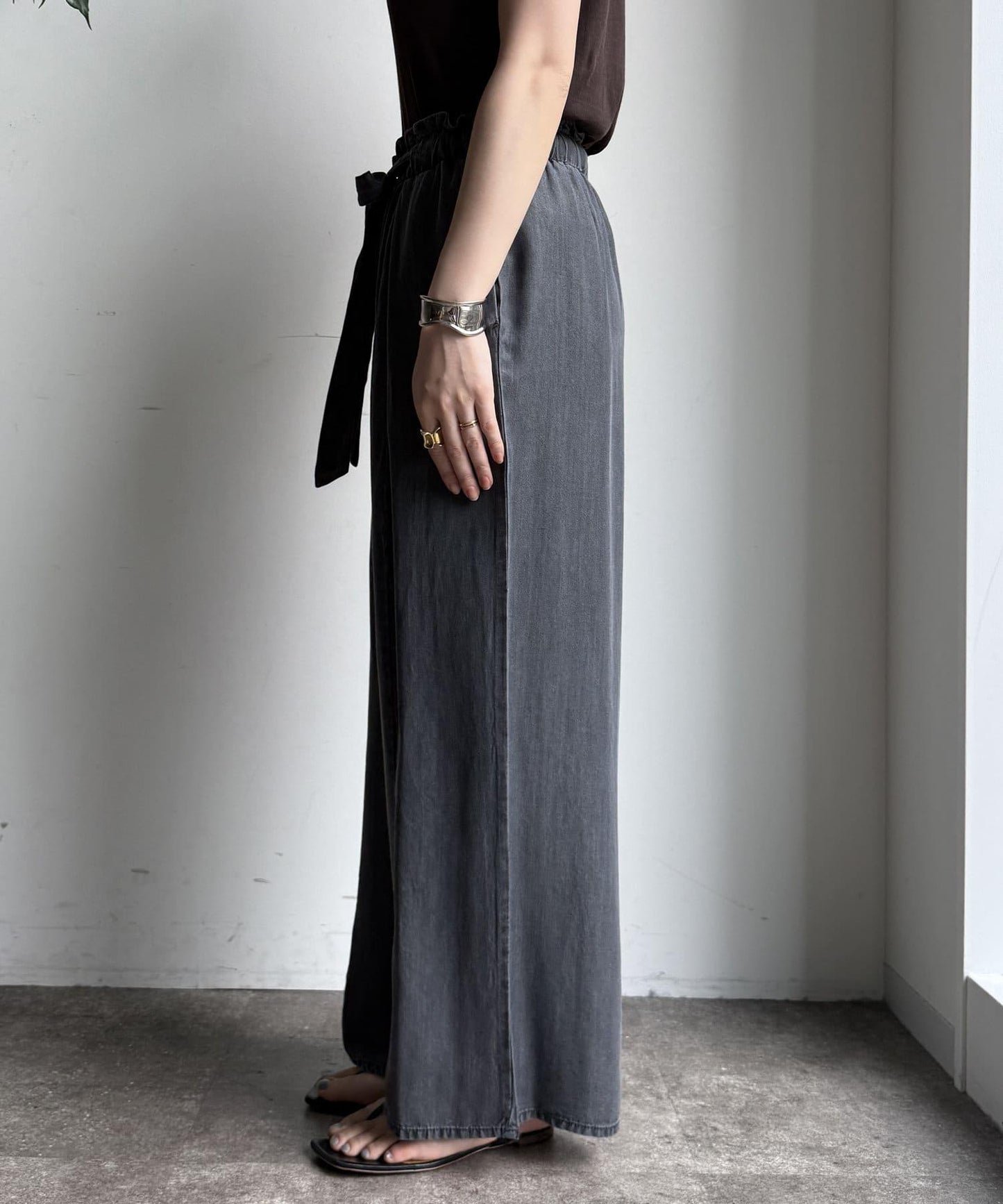 【限定】萊卡絲牛仔休閒褲