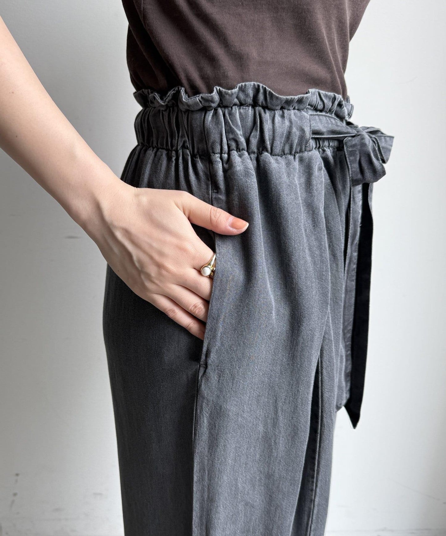 【限定】萊卡絲牛仔休閒褲