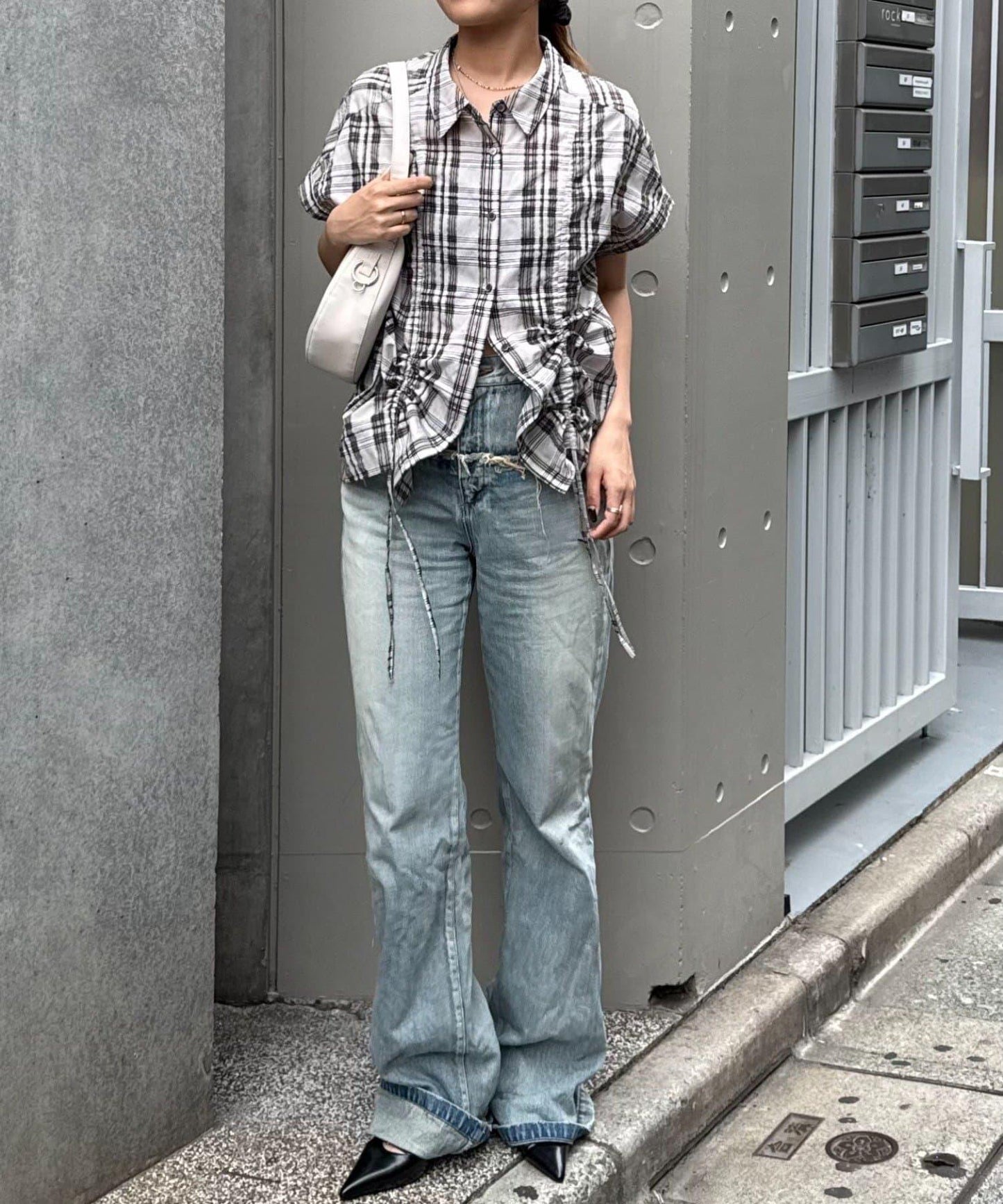 格紋襯衫