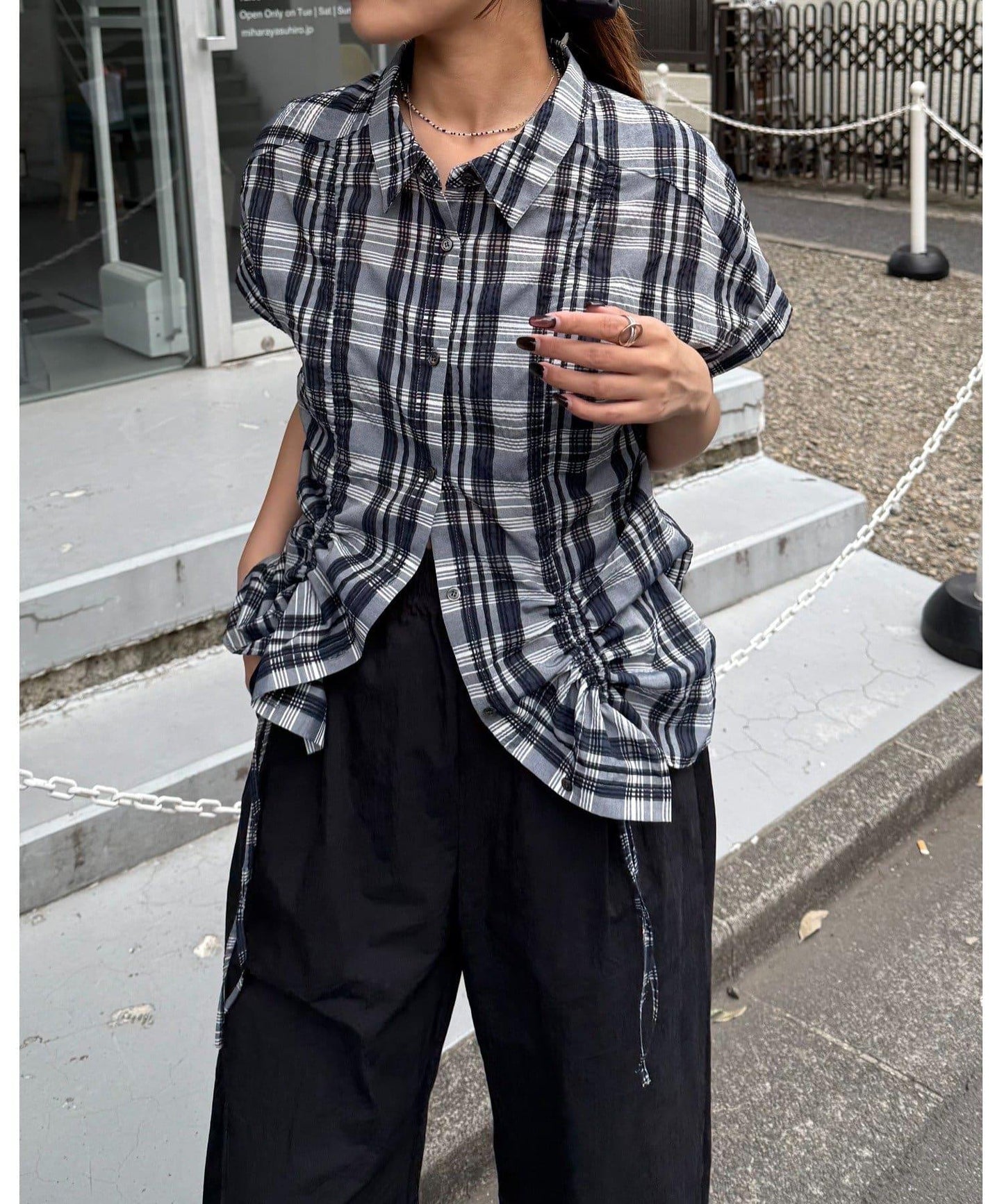 格紋襯衫