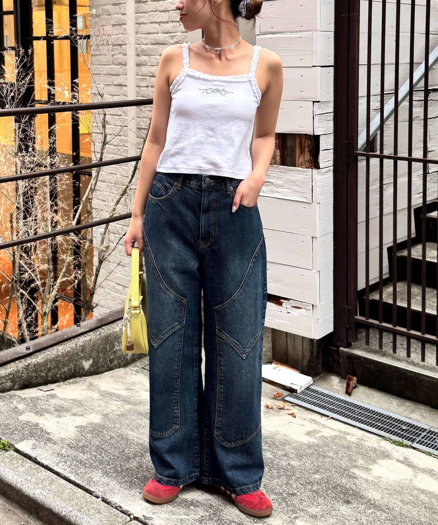 蕾絲織帶杯內背心
