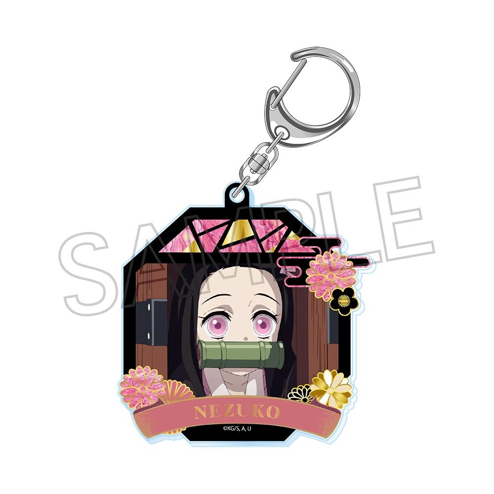 《鬼滅之刃》- 螺鈿風系列亞克力鑰匙扣 Vol.4 - 灶門禰豆子