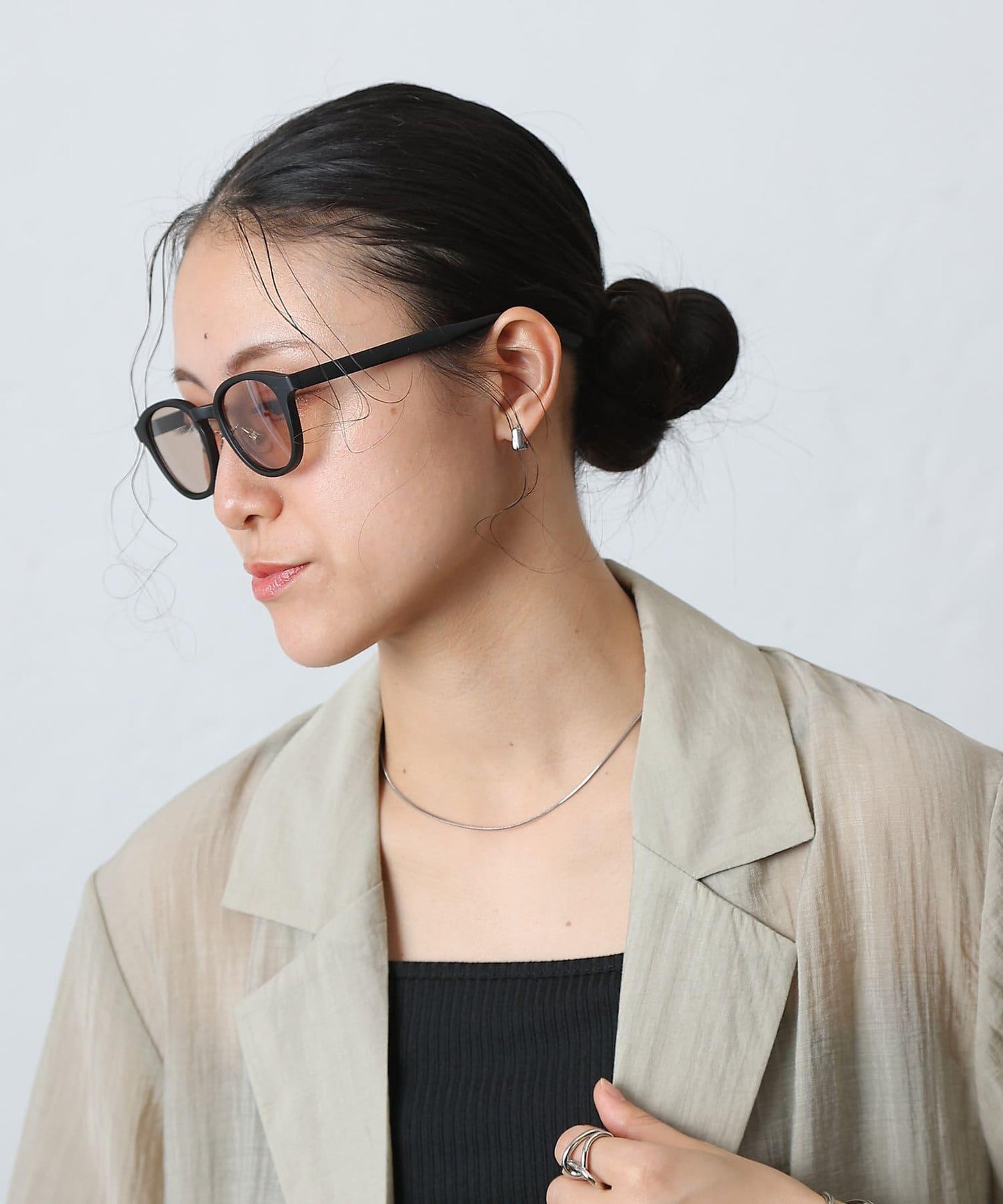 經典款圓框太陽鏡