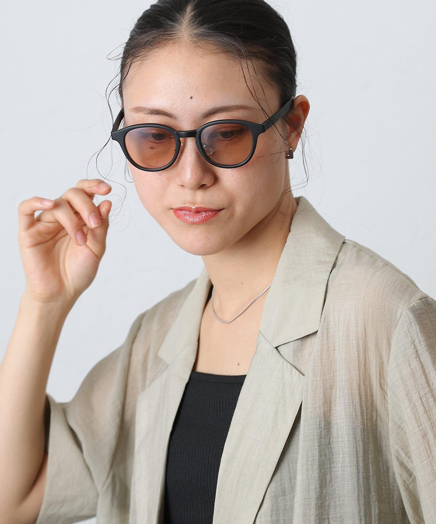 經典款圓框太陽鏡